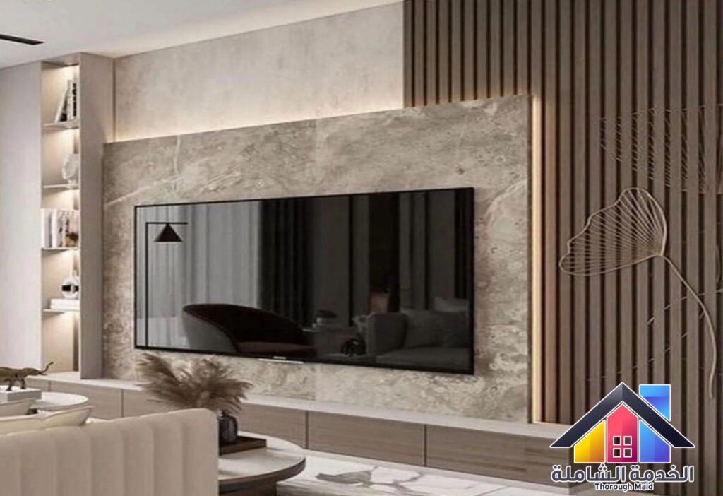 تركيب بديل الخشب بابها