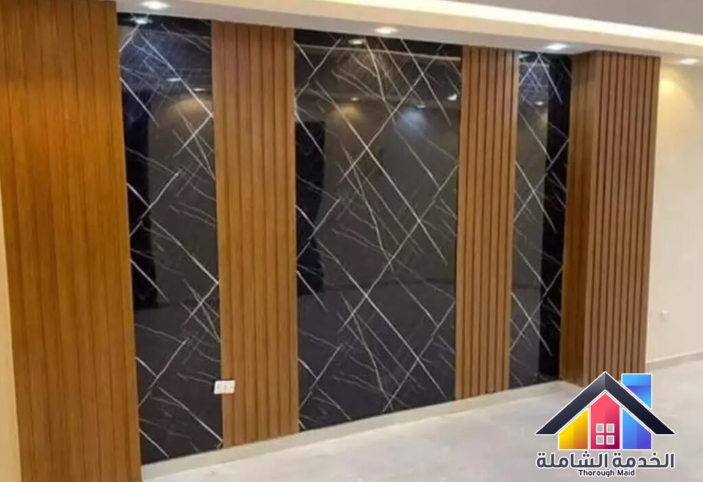 فني تركيب بديل الخشب وبديل الرخام بخميس مشيط