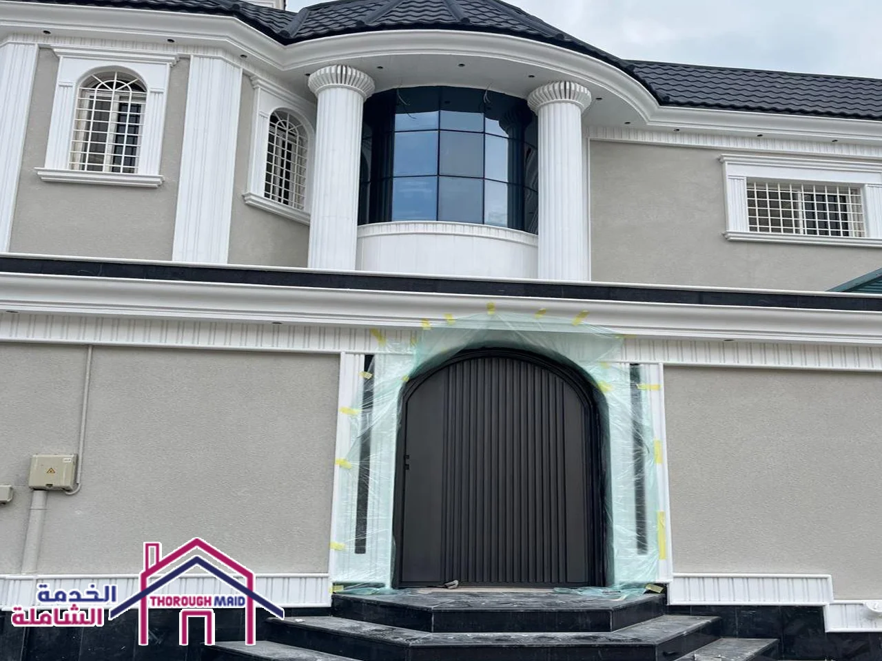 شركة دهان جرافيت خارجي بالواديين | 0595613326 | دهان جرافيت